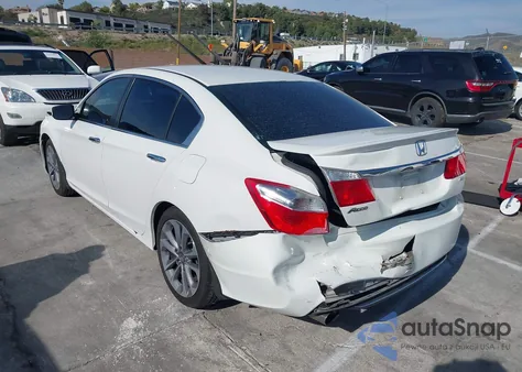 2014 Honda Accord Sport from USA, damaged, VIN 1HGCR2F50EA143552